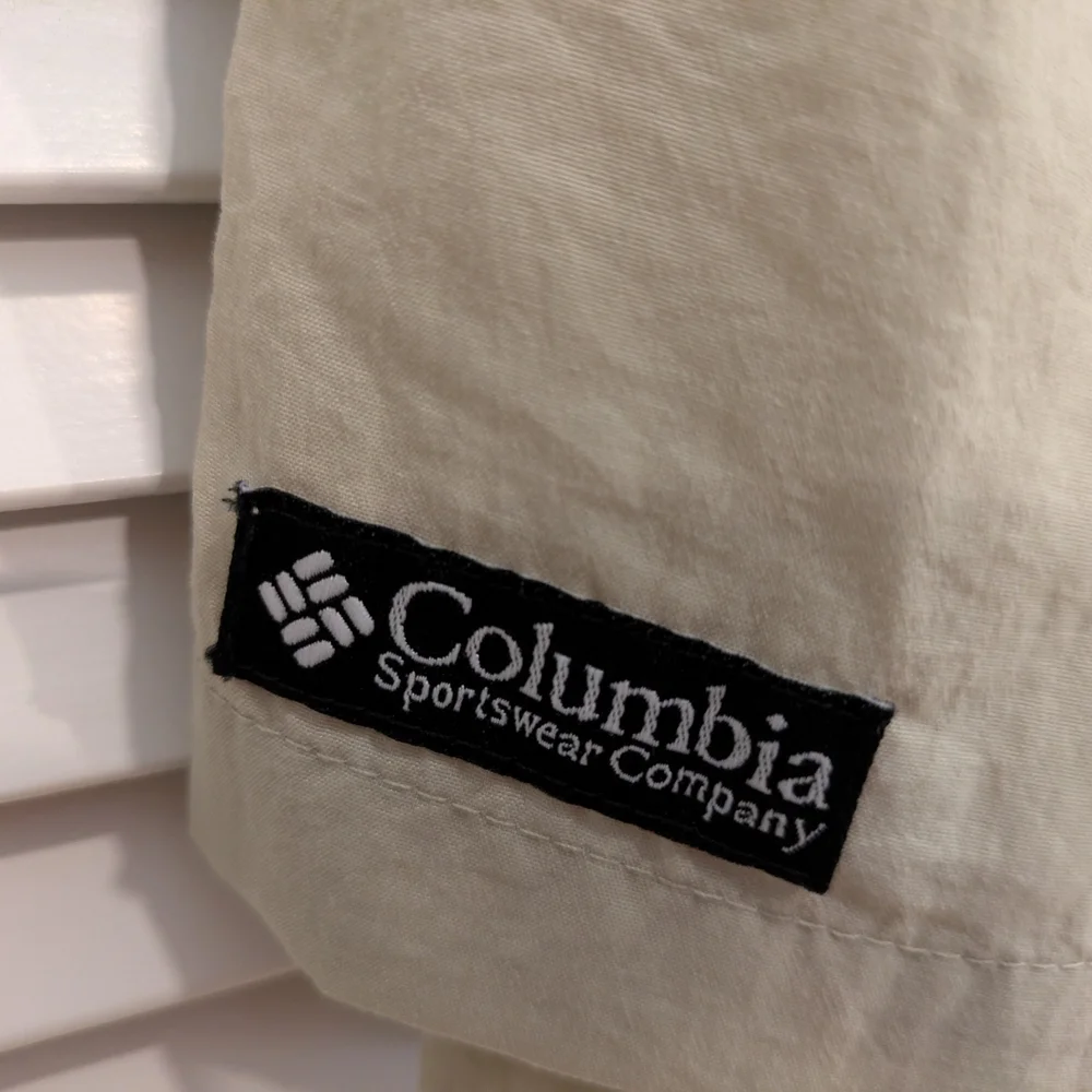 Columbia Men's Tan Swim Shorts Size L